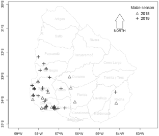 Major Fusarium species and mycotoxins associated with freshly harvested maize grain in Uruguay.