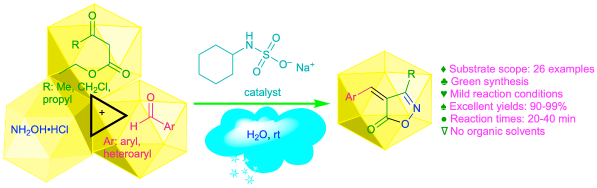 Synthesis of Arylideneisoxazol-5-ones Catalyzed by Sodium Cyclamate