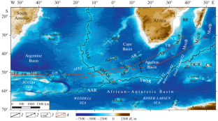 The Structure of the Lithosphere and Formation Conditions of Submarine Rises in the Sub-Antarctic Sector of South Atlantic Based on Density and Physical Modeling