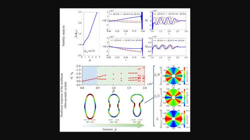 Implicit coupling methods for nonlinear interactions between a large-deformable hyperelastic solid and a viscous acoustic fluid of infinite extent