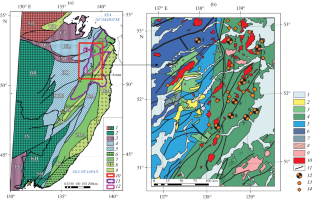 The Structure of the Earth’s Crust and Lithospheric Mantle in the Central Part of the Lower Amur Metallogenic Zone and the Gold Distribution within It