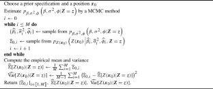 A Comparison Between Bayesian and Ordinary Kriging Based on Validation Criteria: Application to Radiological Characterisation