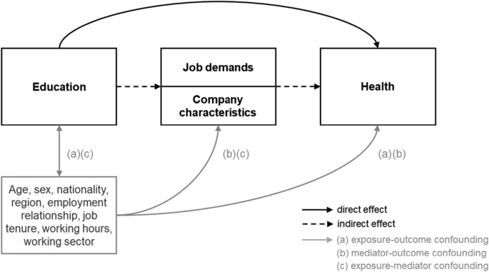 Health inequalities among young workers: the mediating role of working conditions and company characteristics.