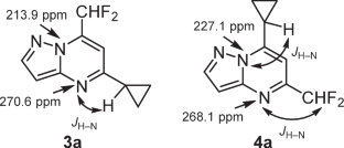 A regioselective synthesis of 5-difluoromethyl- and 7-difluoromethyl-substituted pyrazolo[1,5-a]pyrimidines