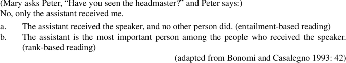 Semantic variation in exclusive quantifiers