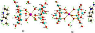 Facile synthesis of paramagnetic Co(II)-hexaborate(2-)-based semi-organic complexes: a combined investigation on X-ray crystal structure, Hirshfeld surfaces analysis, optical and magnetic properties