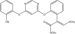 Preferential solvation of azoxystrobin in binary solvent mixtures of (methyl alcohol + ethyl ethanoate) and (n-propyl alcohol + ethyl ethanoate)