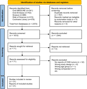 Environmental Risk Factors for Childhood Central Nervous System Tumors: an Umbrella Review