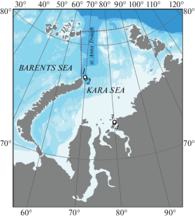 Findings of Pogonophores (Annelida and Siboglinidae) in the Kara Sea Associated with the Regions of Dissociation of Seafloor and Cryogenic Gas Hydrates