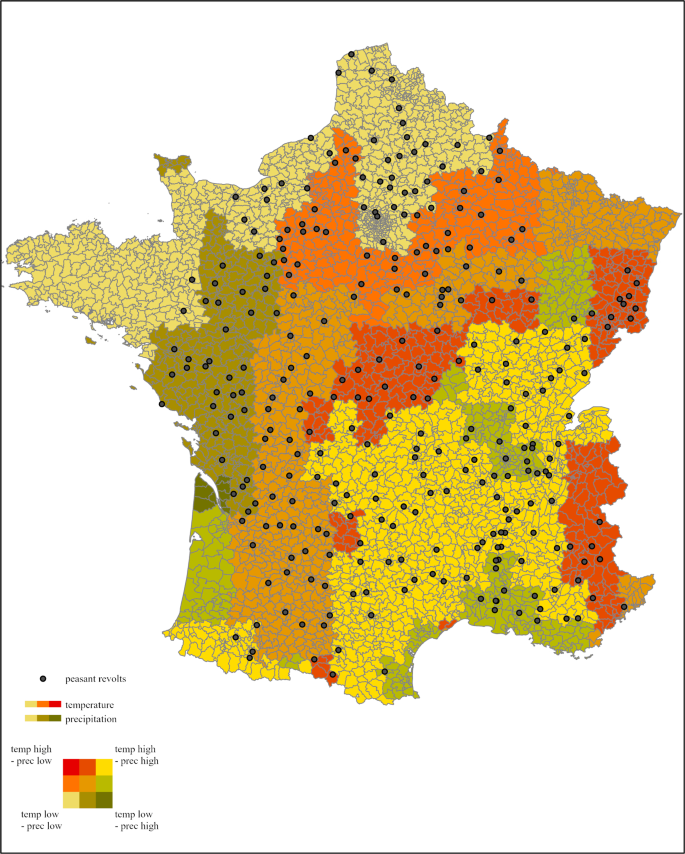 “Let them eat cake”: drought, peasant uprisings, and demand for institutional change in the French Revolution