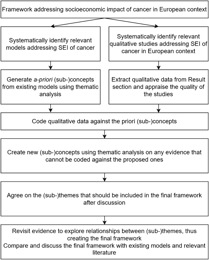 Developing a Conceptual Framework for Socioeconomic Impact Research in European Cancer Patients: A 'Best-Fit' Framework Synthesis.