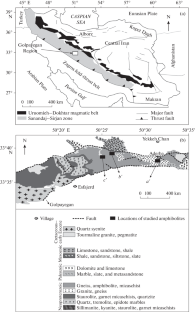 Golpayegan Metamorphic Complex (Sanandaj–Sirjan Zone, Iran) as Evidence for Cadomian Back-Arc Magmatism: Structure, Geochemistry and Isotopic Data