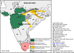 Origin of metasomatic sillimanite in ductile shear zones: An example from the Proterozoic Sakoli Fold Belt, Bastar Craton, central India