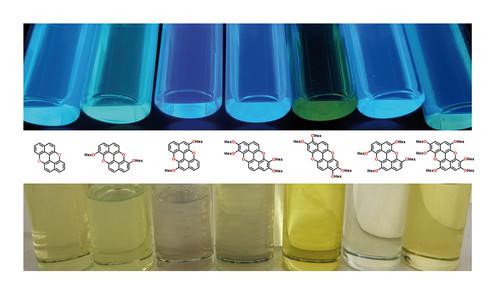 HOMO Energy-Level Lifting in p-Type O-Doped Graphenoids: Synthesis of Electrochromic Alkoxy-Decorated Xanthenoxanthenes