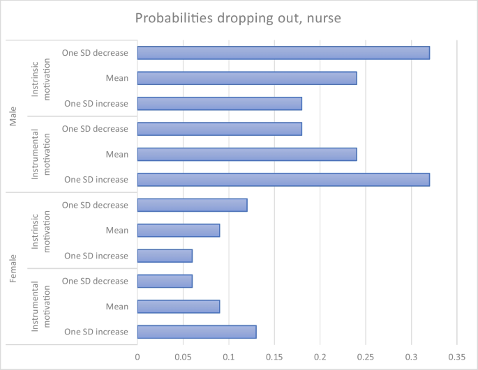 Initial motivation and drop-out in nursing and business administration programmes