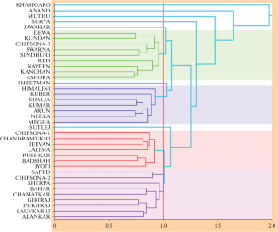 Morphological and Molecular Characterization of Indian Potato (Solatium tuberosum L.) Cultivars