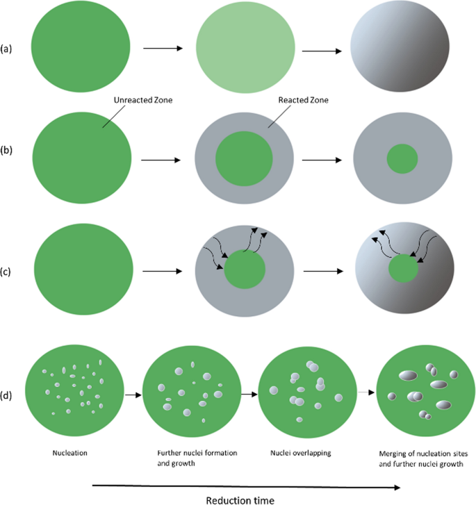 Kinetic Analysis of Hydrogen Reduction of Nickel Compounds