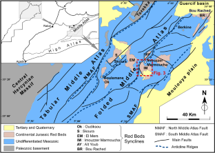 First evidence of the Upper Jurassic deposits in the Middle Atlas (Marmoucha syncline, Morocco) and connections to the Tethyan Domain