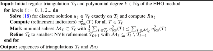 Stabilization-free HHO a posteriori error control