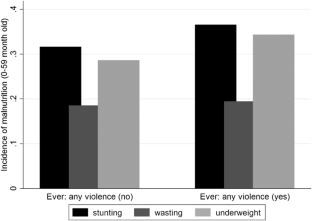 Intergenerational consequences of spousal violence: effect on nutritional status of children