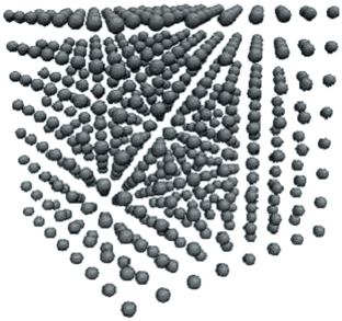 Effect of the Energy Characteristics on the Structure and Shape of Nanoparticles