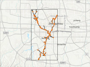 A novel optimization approach to topology checking of pipeline vector data in browser side