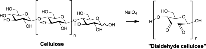 β-Elimination as major side reaction in periodate-oxidation of cellulosic model mono- and disaccharides