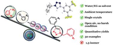 PCy3-assisted Ag(i)-catalyzed click reaction for regioselective synthesis of 1,4-disubstituted 1,2,3-triazoles at room temperature†