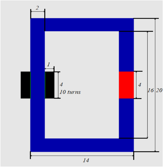 An Educational Study of Electromagnetic Phenomena on Ferromagnetic Structure Using a Software Environment