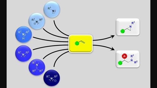 Strategies for Direct, Transition Metal-Free Addition of Nitrogen Synthons to Alkenes