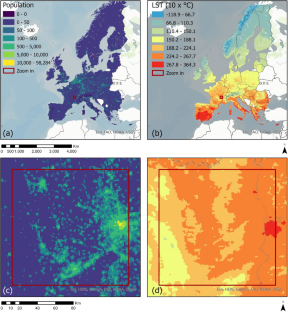 Temperature Rise Amplifies Environmental Inequities? Europe’s North-South Divide