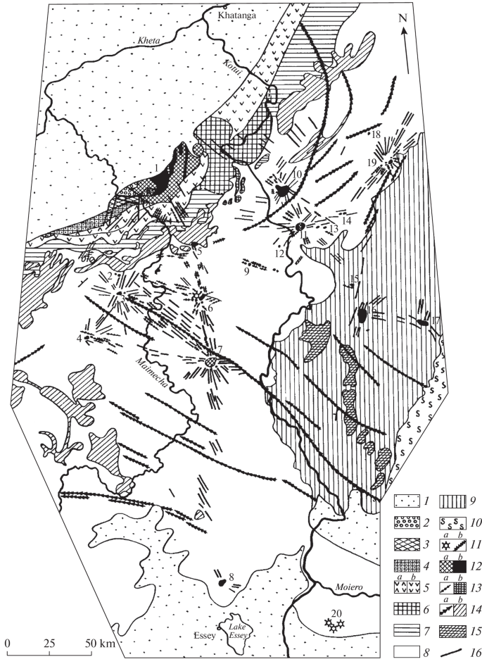 Sr–Nd Isotopic Evidence of a Heterogeneous Magmatic Source of Alkaline–Carbonatite Rocks of the Odikhincha Alkaline–Carbonatite Massif (Maimecha-Kotui Province, Siberia)