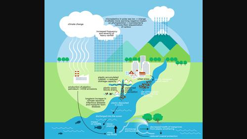 Multi‐scalar interactions between mismanaged plastic waste and urban flooding in an era of climate change and rapid urbanization