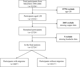 Association Between Copper Intake and Migraine: a National Cross-sectional Study.