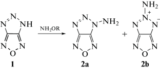 Methylation and Amination of 4H-[1,2,3]Triazolo[4,5-c][1,2,5]oxadiazole Salts