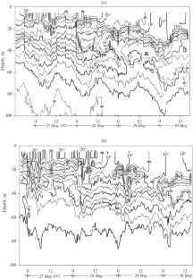 Structure and Characteristics of Internal Wave Field in an Ocean Frontal Region East of Malta in Mediterranean