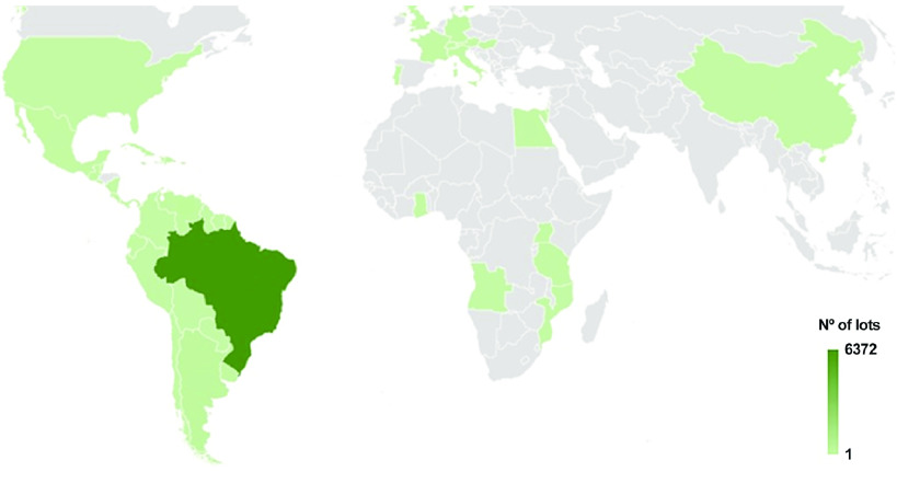 Sampling collections and metadata of planorbidae (Mollusca: Gastropoda) in Brazil: a comprehensive analysis of the Oswaldo Cruz Institute's Mollusk Collection from 1948 to 2023.
