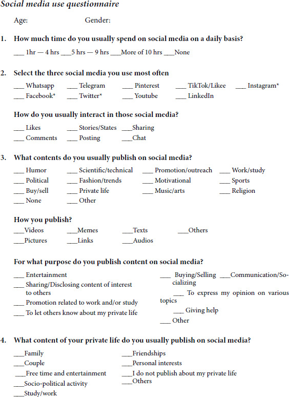 Personal Exposure to Social Media and Variations by Gender among Cuban Youth.
