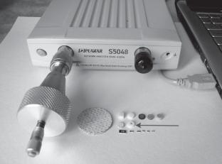 Express Method for Impedance Spectroscopy of Small Solid-State Samples at Frequencies of 20 kHz–1 GHz