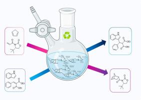 Recoverable and reusable heterogeneous yttrium triflate for michael and diels-alder additions