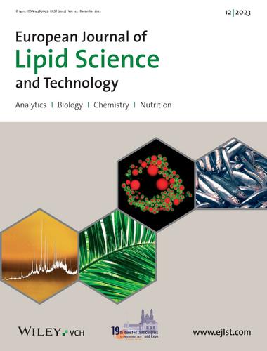 Cover Picture: Eur. J. Lipid Sci. Technol. 12/2023