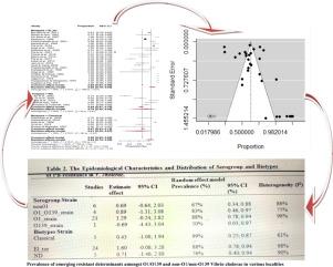 Polymyxin sensitivity/resistance cosmopolitan status, epidemiology and prevalence among O1/O139 and non-O1/non-O139 Vibrio cholerae: A meta-analysis