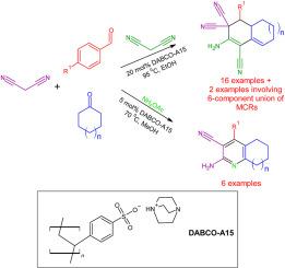 DABCO-Amberlyst®15: A versatile heterogeneous catalyst in the multicomponent synthesis of tetrahydronaphthalenes and tetrahydroquinolines