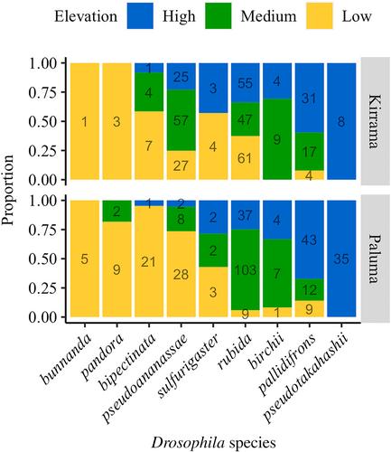 Limits to species distributions on tropical mountains shift from high temperature to competition as elevation increases