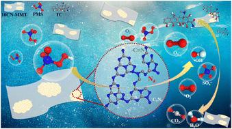 Anchoring defective metal-free catalysts on montmorillonite nanosheets for tetracycline removal: synergetic adsorption-catalysis and mechanism insights†