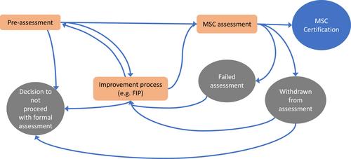 Drivers of success, speed and performance in fisheries moving towards Marine Stewardship Council certification