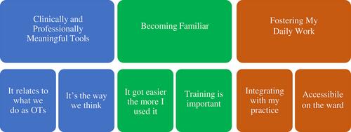 Testing feasibility of relevant outcome measures in an inpatient setting to demonstrate the value of occupational therapy