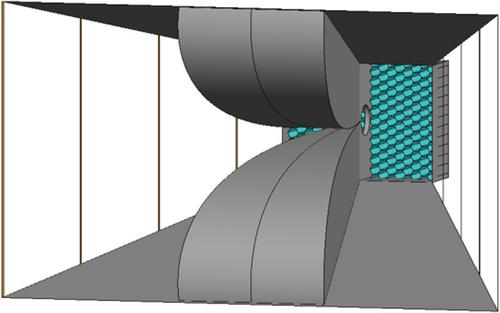 Wideband 0.5–50 GHz double-ridged guide horn antenna using coaxial-to-ridge waveguide launcher