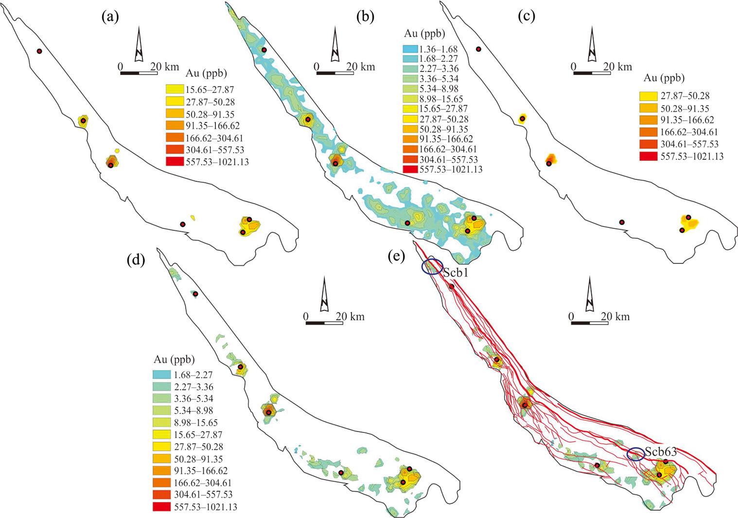 Enhancing Geological Understanding and Identifying Gold Anomalies in the Ailaoshan Orogen