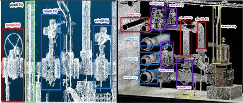 Language guided 3D object detection in point clouds for MEP scenes